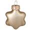 Whitehurst 56ct. 2" Matte Gold Glass Star Ornaments